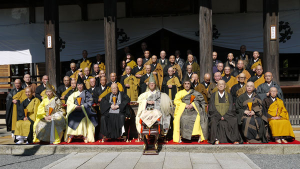 修禅寺　晋山式